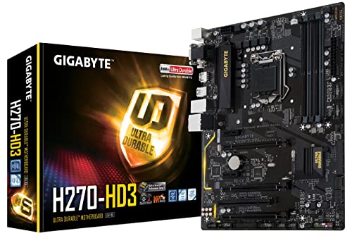 GIGABYTE GA-H270-HD3 LGA1151 Intel 270 2-Way Crossfire Motherboard